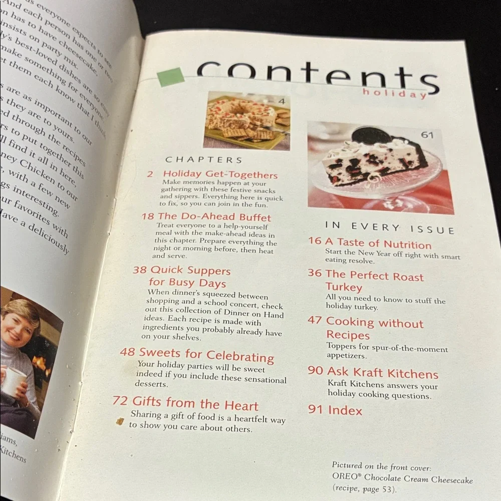 Holiday vintage Recipe cookbook magazine Collection